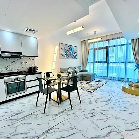 Stay In Heart Of Dubai Marina Residence B Walk To The Jbr Buitenkant foto